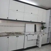 کابینت آماده ،پیش‌ساخته مغر پسته ای سفارشی|مصالح و تجهیزات ساختمان|کرج, شهرک نهال و بذر|دیوار
