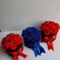 دسته گل روبانی|گل مصنوعی|ایلام, |دیوار