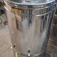 سماور بزرگ هیئتی صنعتی مسجدی کوره دار|سماور، چایساز، قهوهساز|مشهد, عامل|دیوار