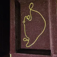 زنجیر سفید و زرد در حد نو