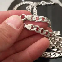 زنجیر و دستبند  نقره