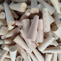 پایه چوبی مبل - مخروطی 17 سانتی قطر 6