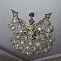 لوستر برنجی ۵شعله