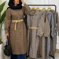 پالتو کفتان چارخونه پشمی سوییت شیک سایز ۴۲تا ۵۰ ۵۲|لباس|قم, علی آباد سعدگان|دیوار