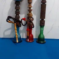 قلیان چوبی وبرنجی