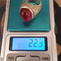 انگشتر عقیق دست ساز|جواهرات|خرم‌آباد, |دیوار