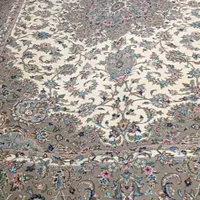 فرش جفت دستباف 9متری گل ابریشم