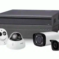 پکیج ۳ تایی دوربین مداربسته حرفه‌ای با کیفیت بالا