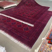 فرش دستباف (بساک)کرک افغان باف ریز ظریف|فرش|مشکیندشت, |دیوار