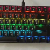 کیبورد مکانیکال Green gk-802 RGB