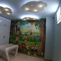 تزئینات نقاشی ساختمان کاغذ دیواری کناف|خدمات پیشه و مهارت|قم, ولیعصر|دیوار