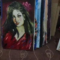 فروش بوم کار شده|تابلو، نقاشی، عکس|قم, چهل درخت‎|دیوار