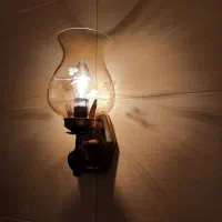 لاله شیشه ای لوستر|لوستر و چراغ آویز|تبریز, |دیوار