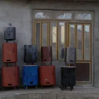 بخاری هیزمی ،چوبی