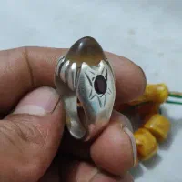 انگشترنقره(عقیق جزع)|جواهرات|سنندج, |دیوار