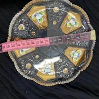 کریستال طلا کوب پیاله پیش دستی بستنیخوری ماگ گلدان|ظروف سرو و پذیرایی|تهران, عبدل‌آباد|دیوار
