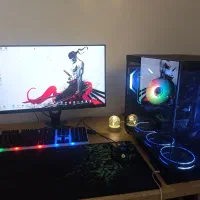 سیستم گیمینگ و رندرینگ full RGB|رایانه رومیزی|بوکان, |دیوار