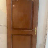 درب اتاقی و سرویس با دستگیره های کاملا سالم