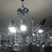 لوستر کریستالی هشت شاخه