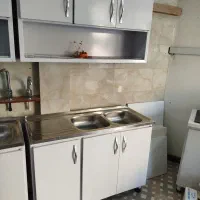 کابینت آماده زیر سینک ظرفشویی ۱۲۰سانت مدل دولگن