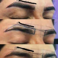 تتوبدن-میکرو-خط چشم-رژ لب
