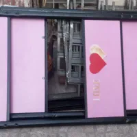 تخت خواب دوطبقه فلزی در حد