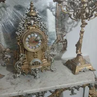 آینه و شمعدان سلطنتی|بوفه، ویترین، کنسول|کاشان, مفتح|دیوار