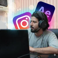 تدوین وموشن گرافی اینستاگرامی