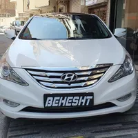 هیوندای سوناتا YF مدل 2012 سفید