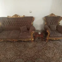 مبل هفت نفره با میزعسلی