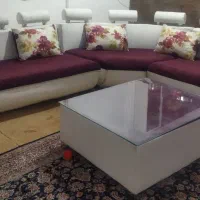 مبل و گل میز