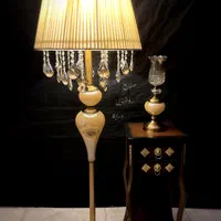 آباژور کنارسالنی کریستالی|چراغ خواب و آباژور|ارومیه, |دیوار