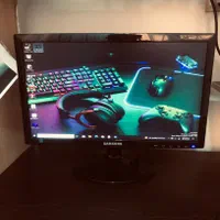 کیس کامپیوتر گیمینگ GTA V دار با مانیتور و موس و..