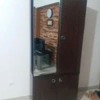 جالباسی آئینه کریستال چرخون وجاکفشی سه طبقه نو|جاکفشی، کمد، دراور|بومهن, |دیوار