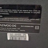 تلوزیون 43 دوو|تلویزیون و پروژکتور|مشهد, هنرستان|دیوار