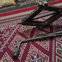 جک آچار چرخ رینگ و لاستیک ۱۴پمپ بنزین یورو چهار