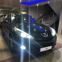 پژو 207 مشکی سقف فلزفرمون برقی با رینگ بی رنگ 1401