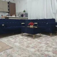 مبل ال سرمه ای چستر