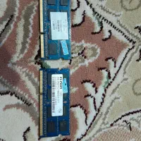 ۲ عدد رم drr3 لپتاب ۲ گیگ جمعا ۴ گیگ