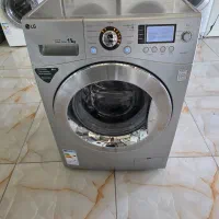 ماشین لباسشویی الجی11kg ال ای دی سیلور مناسب جهاز|ماشین لباسشویی و خشک‌کن لباس|تهران, آذری|دیوار