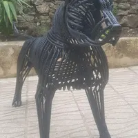 مجسمه آهنی پیت بول
