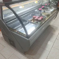 یخچال ویترینی شیشه خم، الکترو استیل
