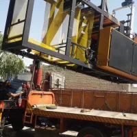 جرثقیل خاور۳تن دکل بلندباسبد|خدمات حمل و نقل|آران و بیدگل, |دیوار