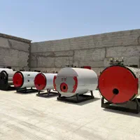 دیگ‌ بخار و روغن داغ آماده در ظرفیتهای مختلف