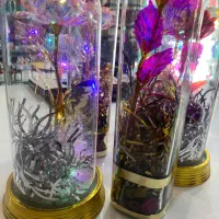 گل شیشه ای|گل مصنوعی|قم, شاه سید علی|دیوار