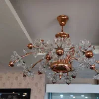 لوستر کاملا سالم آبکاری مس