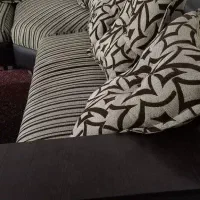 مبل ال تمیز ۷نفره به همراه عسلی|مبلمان خانگی و میز عسلی|قم, دانش|دیوار