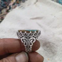 انگشتر نقره فیروزه نیشابور