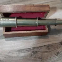 دوربین تک چشمی برنزی قدیمی