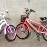 دو عدد دوچرخه ۱۶ و ۱۸ در حد نو